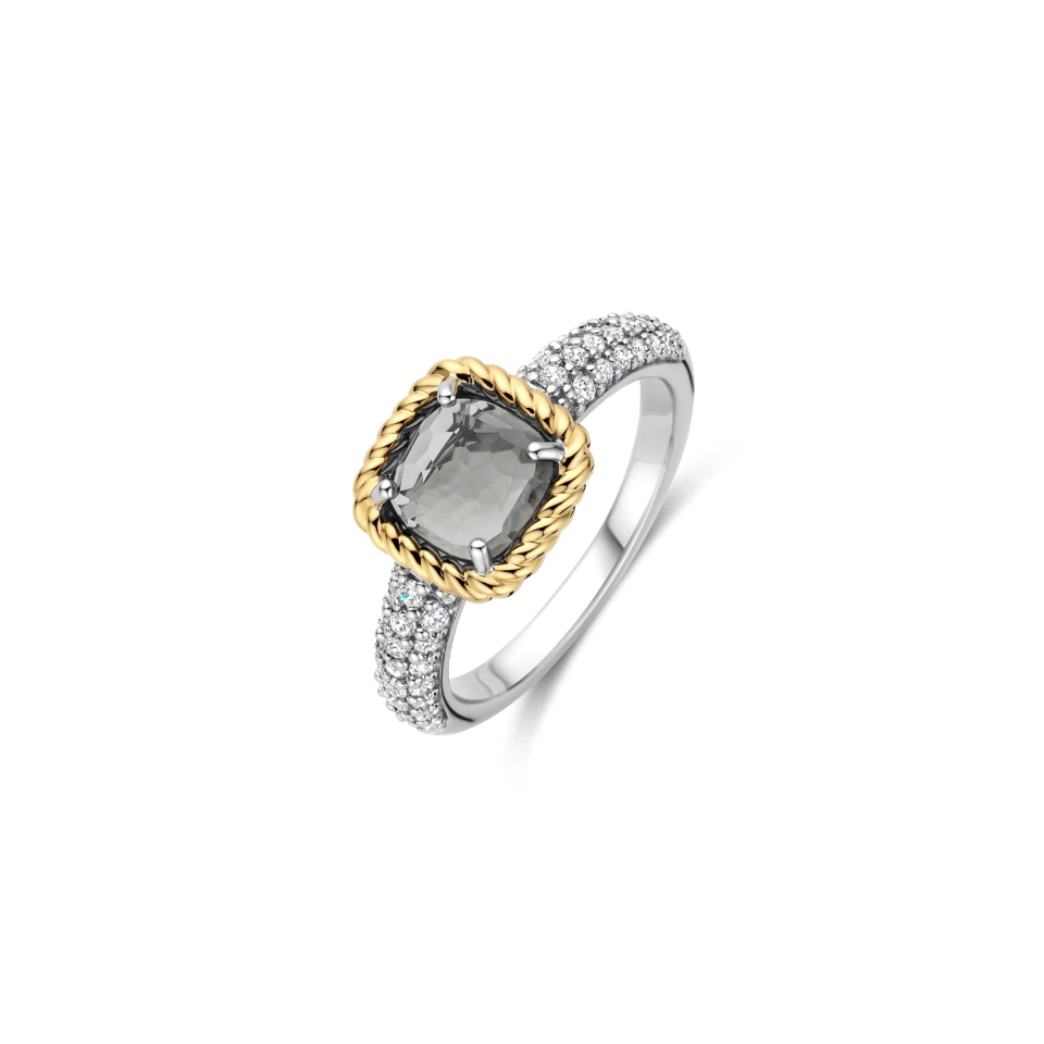 Bague pour femme en argent 925, cubic zirconium - 12399GG/56 - Ti Sento Milano