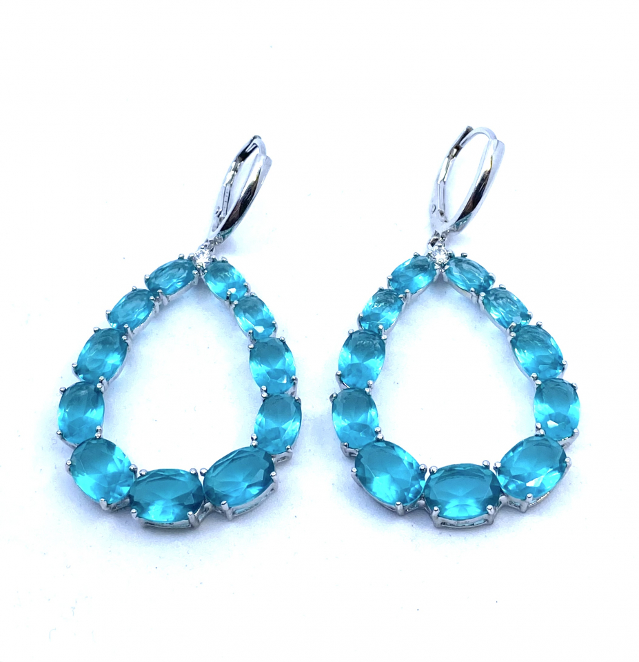Boucles d'oreilles pour femme en argent 925 - BO232 - Ethan Stars