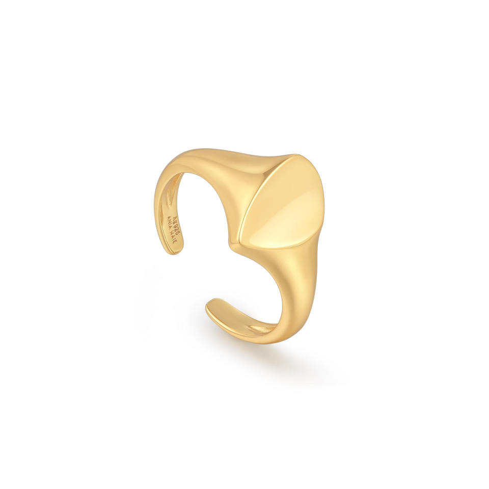 Bague ouverte pour femme en argent 925 - R049-02G - Ania Haie