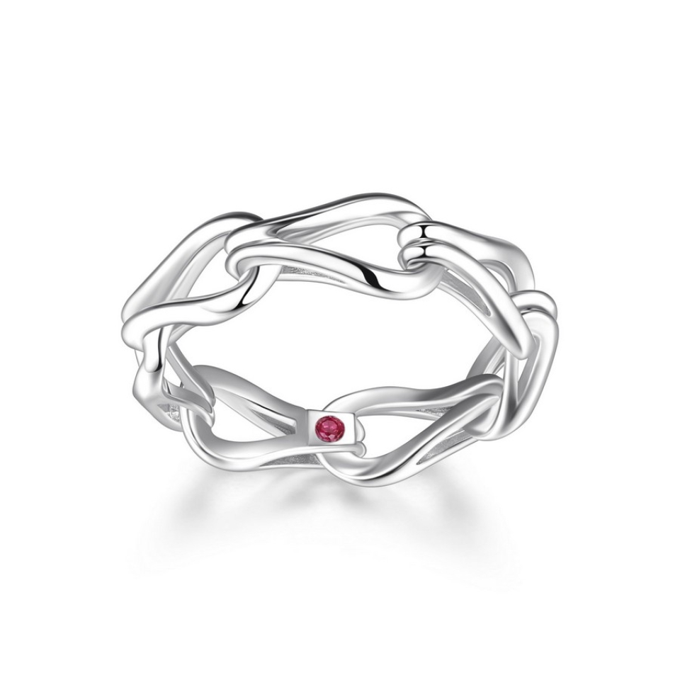 Bague pour femme en argent 925 - R4LACUA0AC - ELLE