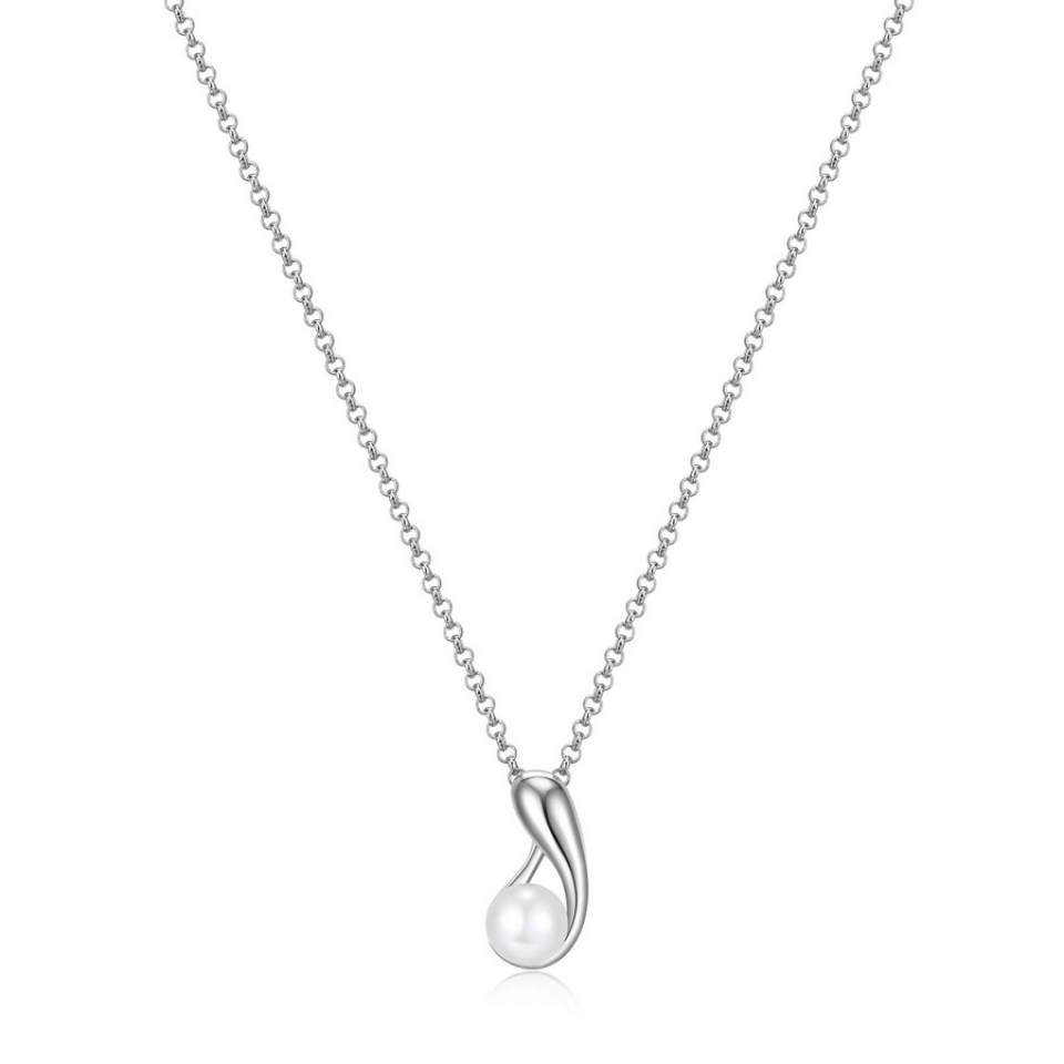 Pendentif pour femme en argent 925, perle - R0LBQ8BG44 - ELLE