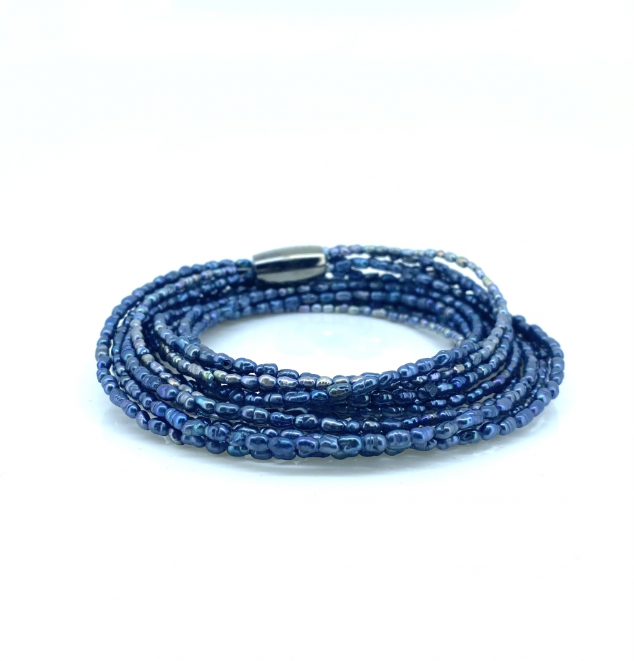 Bracelet pour femme en stainless, boules - 1304752-54 - Story