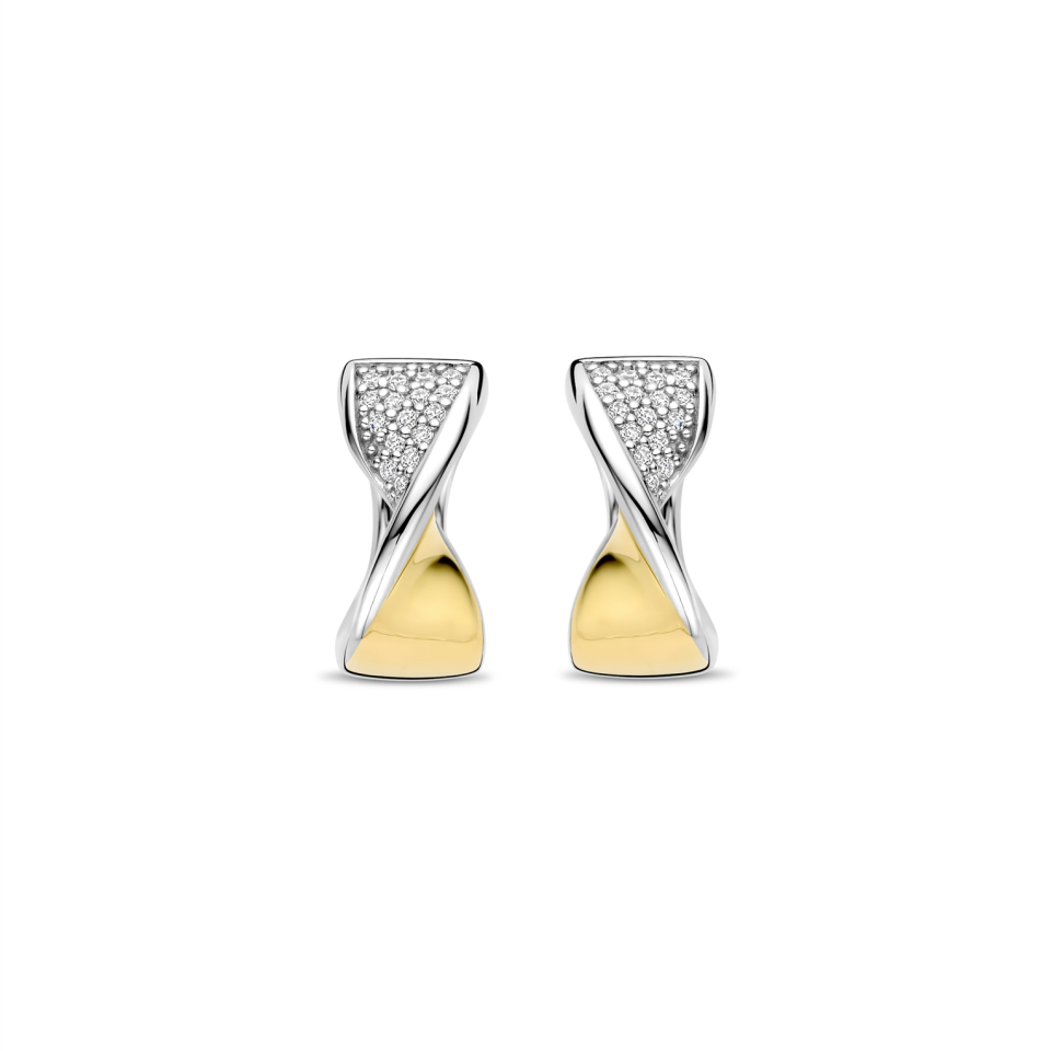 Boucles d'oreilles pour femme en argent 925, cubic zirconium - 78036ZY - Ti Sento Milano