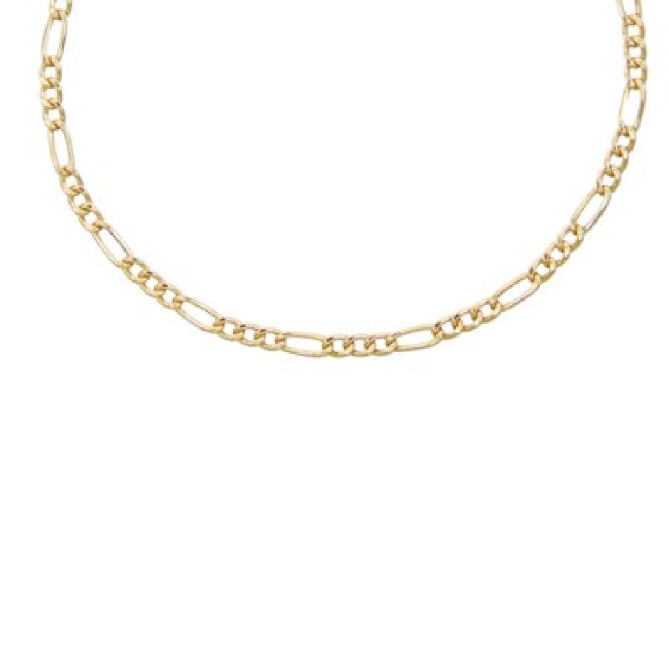 Chaine pour homme en or 10k, figaro - CH0372 - C.B.E