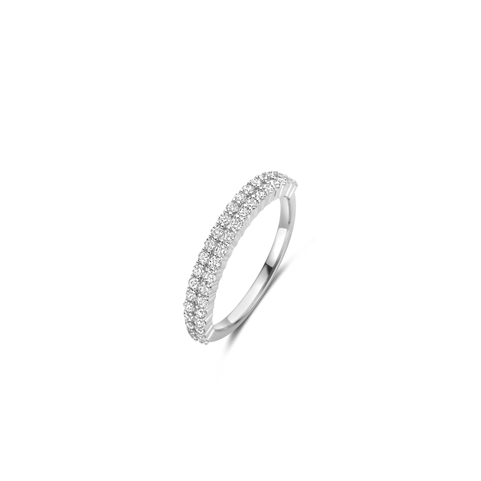 Bague pour femme en argent 925, cubic zirconium - 12366/54 - Ti Sento Milano