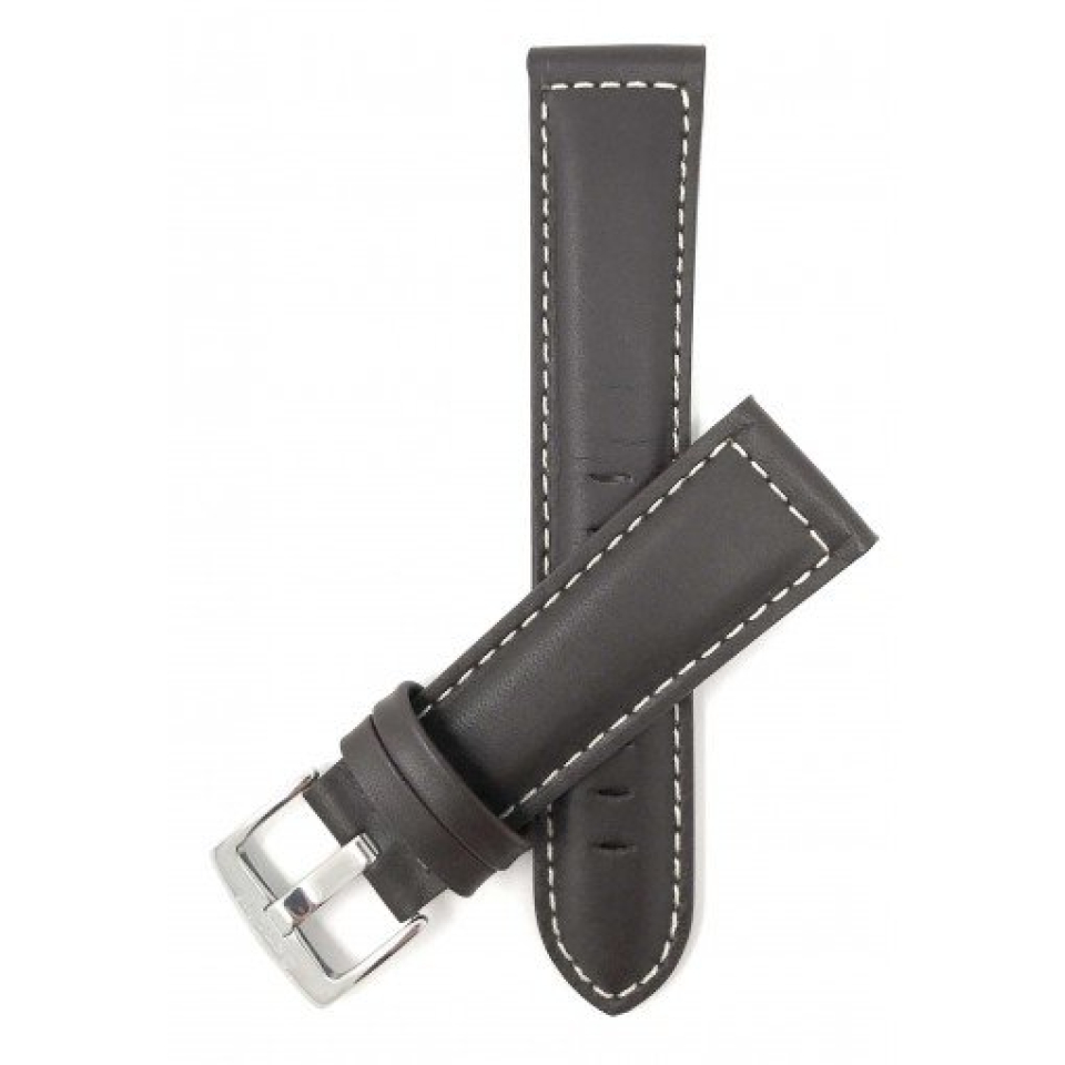 Bracelet de montre en cuir - XL.500S.24.BR - Banda Swiss