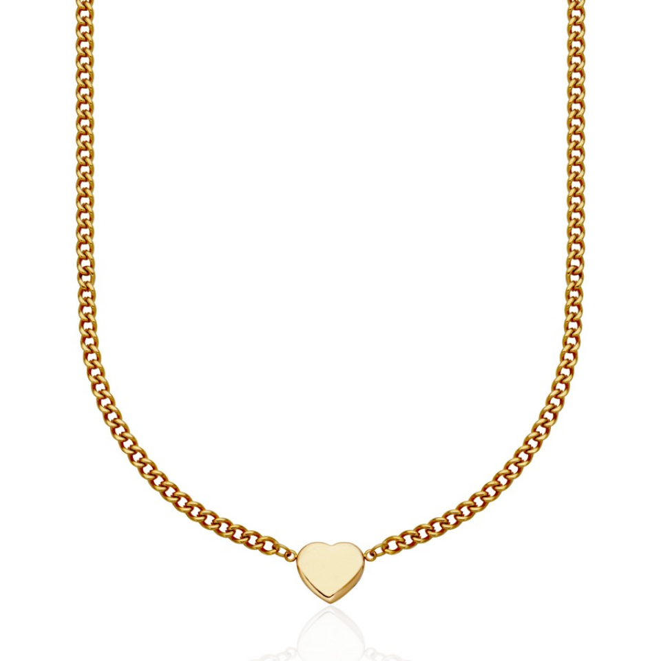 Chaine pour femme en stainless, coeur - T0XF890216 - Steelx