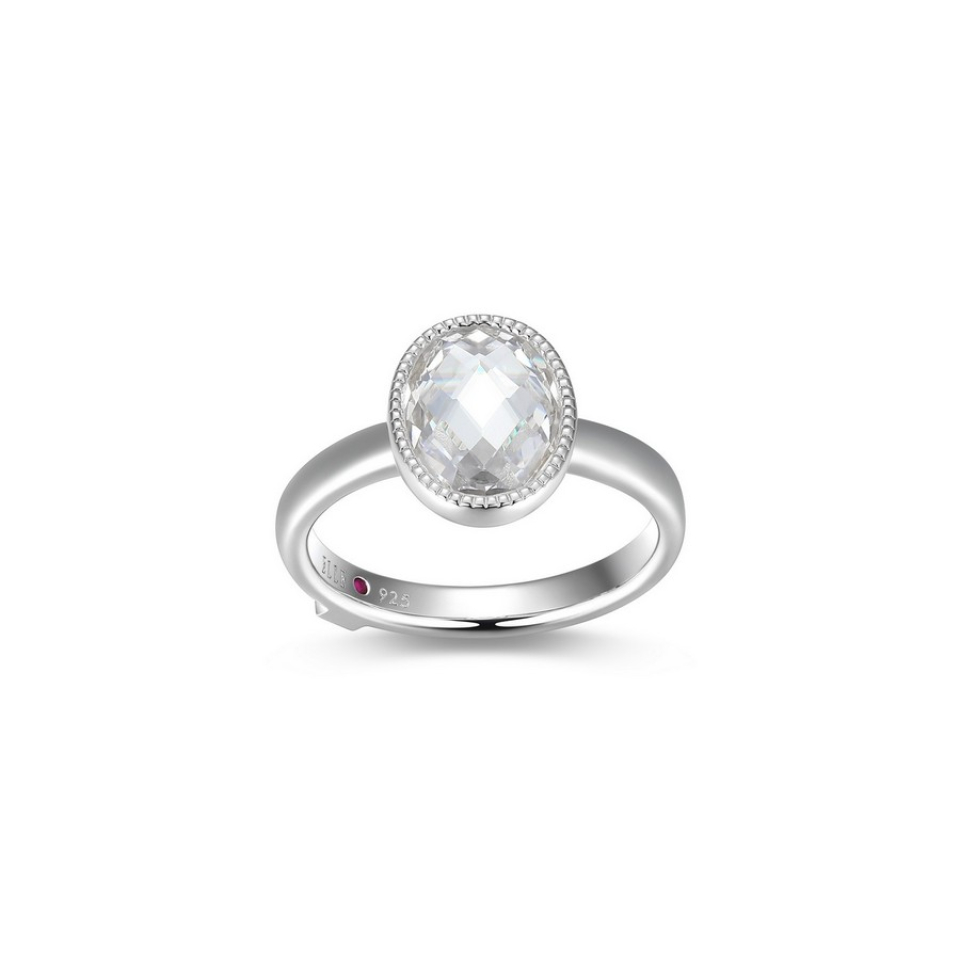 Bague pour femme en argent 925, cubic zirconium - R4LAJV00AC - ELLE
