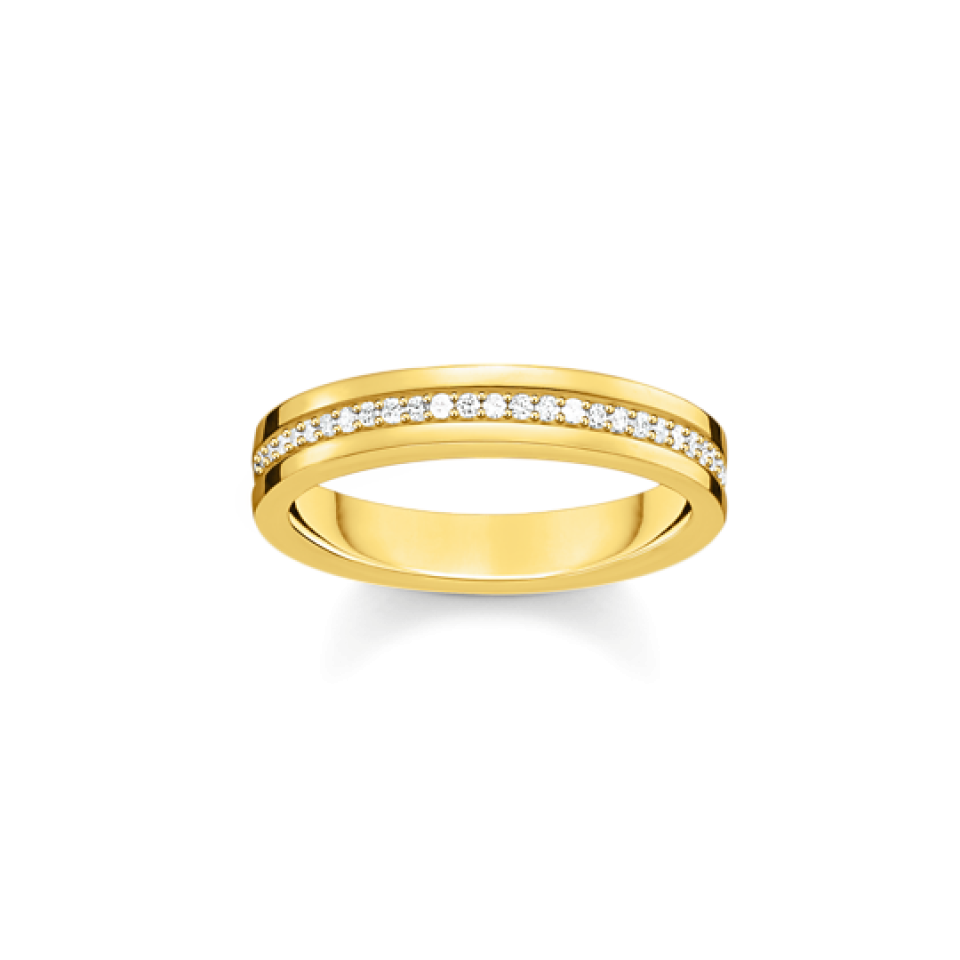 Jonc pour femme en argent 925, cubic zirconium - TR2117-414-14-54 - Thomas Sabo