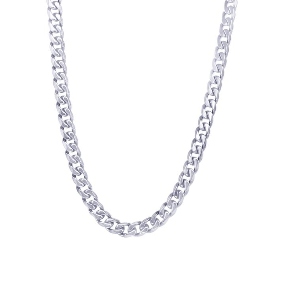 Chaine en stainless, gourmette, 4.5mm - SPN28-22 - Italgem