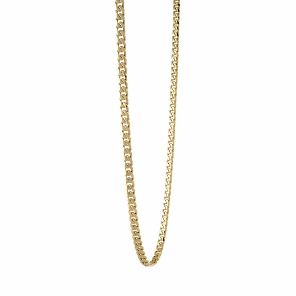 Chaine stainless, gourmette, 3.5mm - SYN22-24 - Italgem