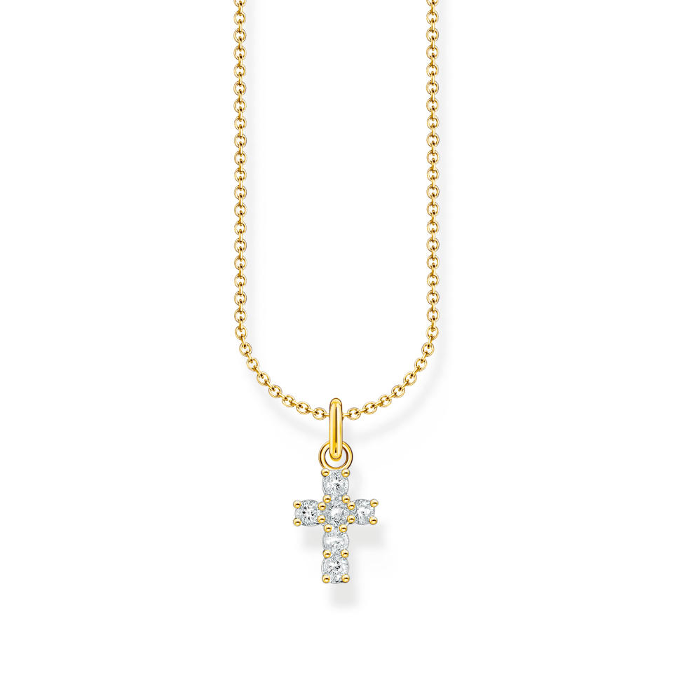 Pendentif en argent 925, cubic zirconium, croix - KE2226-414-14-L45V - Thomas Sabo