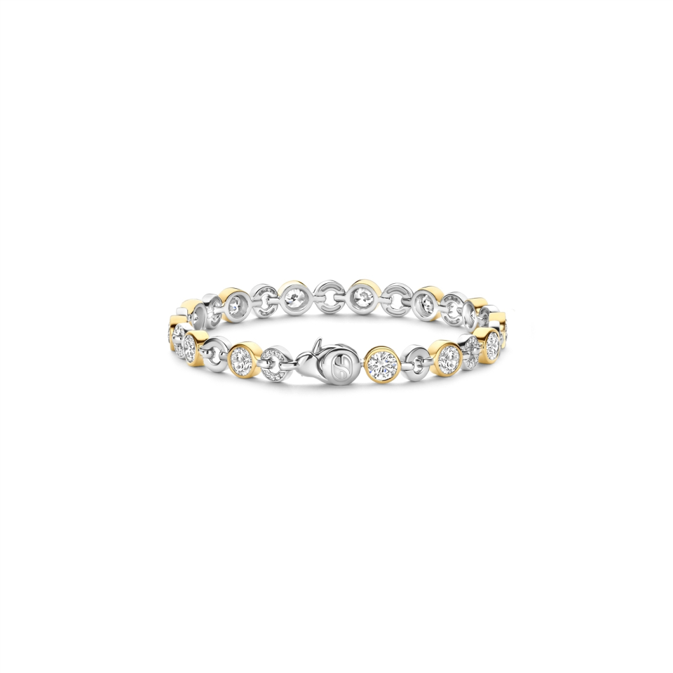 Bracelet pour femme en argent 925, cubic zirconium - 23054ZY - Ti Sento Milano