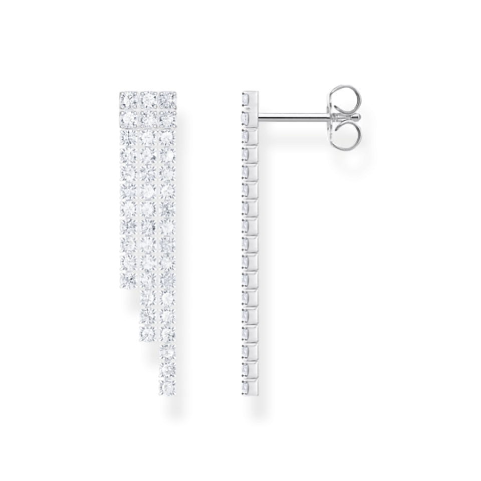 Boucles d'oreilles pour femme en argent 925, cubic zirconium - H2309-051-14 - Thomas Sabo