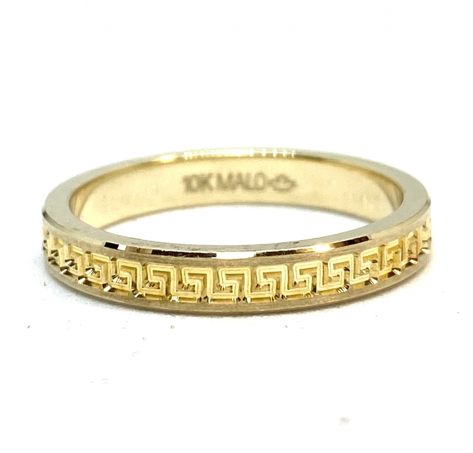 Bague en or 10K, versace - MBJ-023Y - MALO
