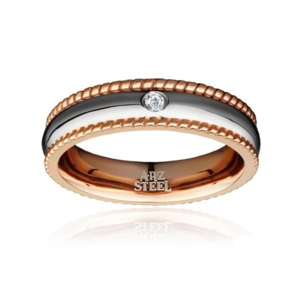 Bague pour femme en stainless, zircon - SSR24R-07 - Arezzo
