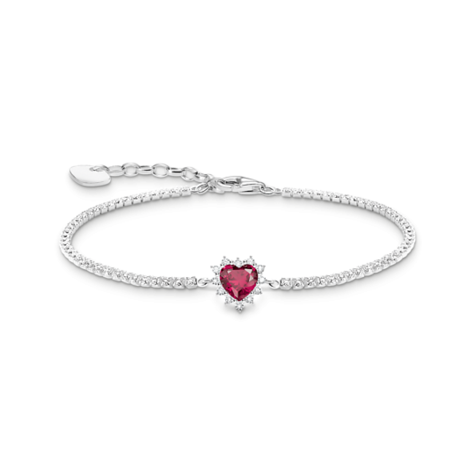 Bracelet pour femme en argent 925, cubic zirconium - A2188-013-10-L19V - Thomas Sabo