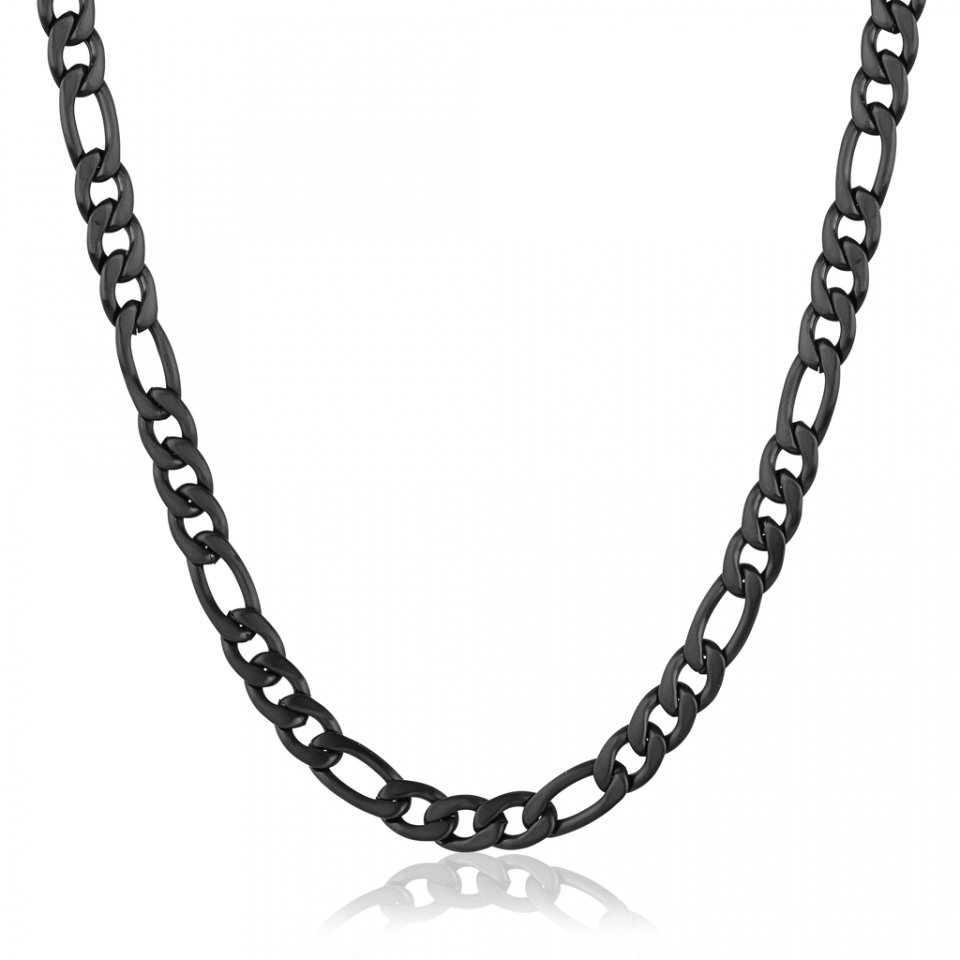Chaine stainless, figaro - SBN37-24 - Italgem