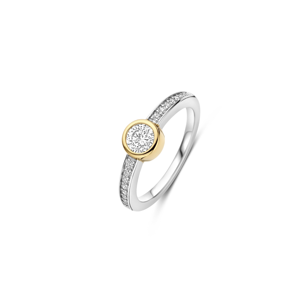 Bague pour femme en argent 925, cubic zironium - 12390ZY/56 - Ti Sento Milano