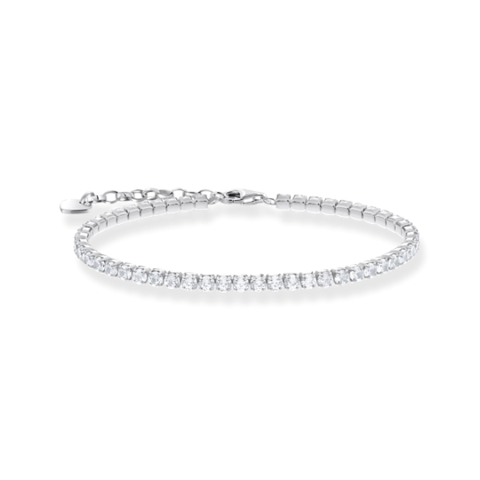 Bracelet tennis en argent 925, cubic zirconium - A2167-051-14-L19V - Thomas Sabo