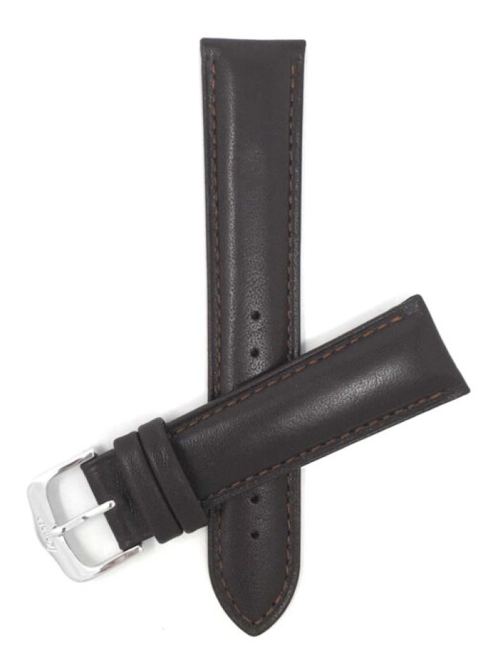 Bracelet de montre en cuir et stainless - 453.22.BR - Banda Swiss