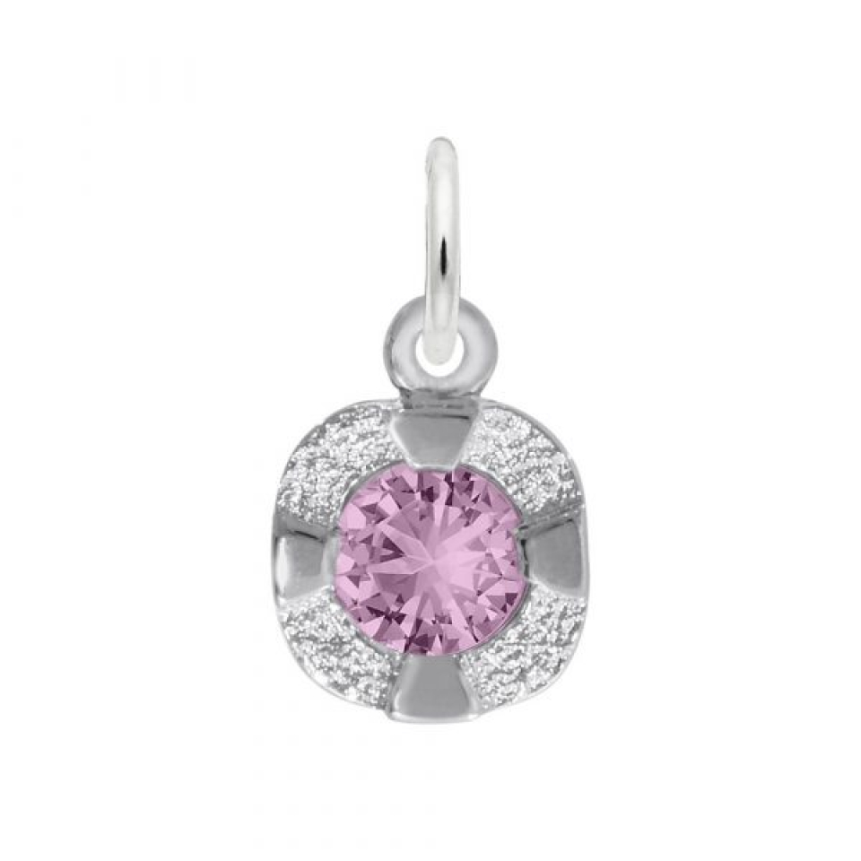 Pendentif en argent 925, pierre de naissance - 10-1825-002 - Rembrandt Charms