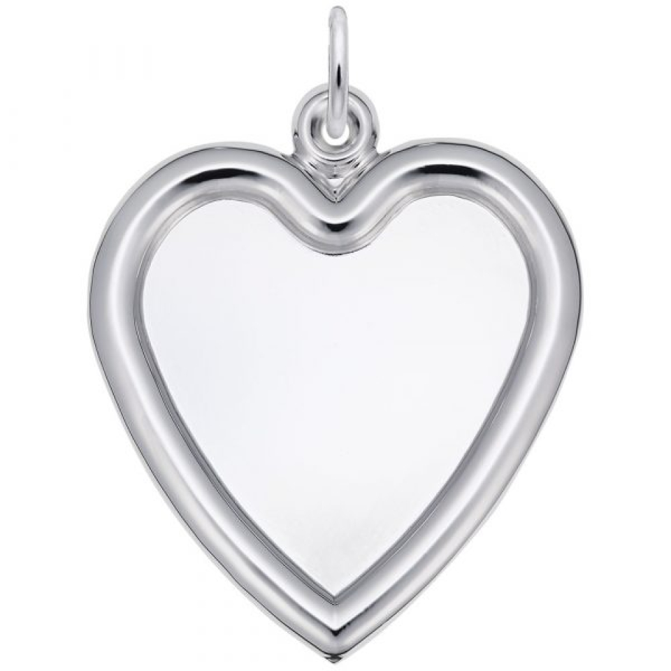 Pendentif en argent 925, photo de famille, coeur - 10-8626-000 - Rembrandt Charms