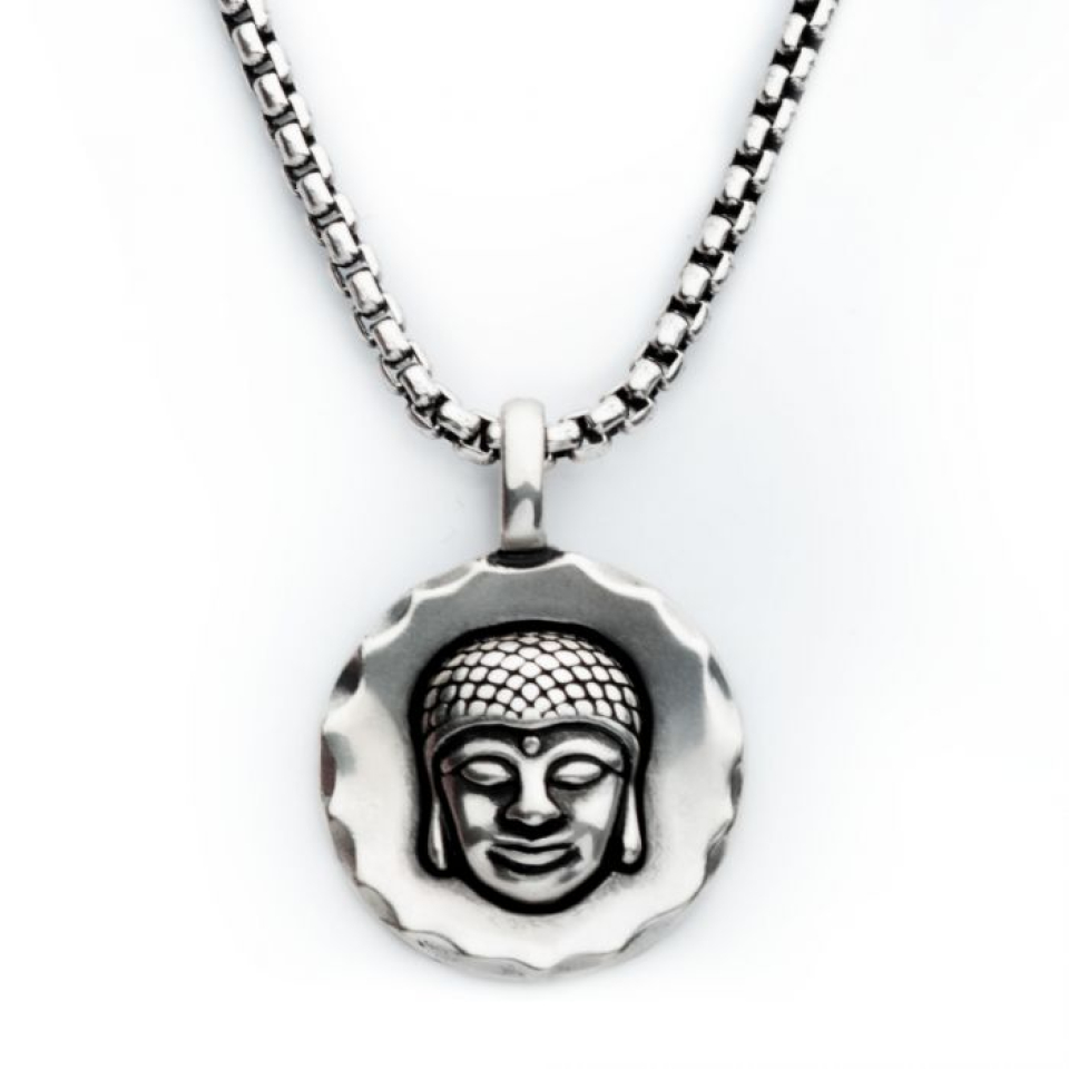 Collier pour homme en argent 925 - SLVSSPNK3 - Inox