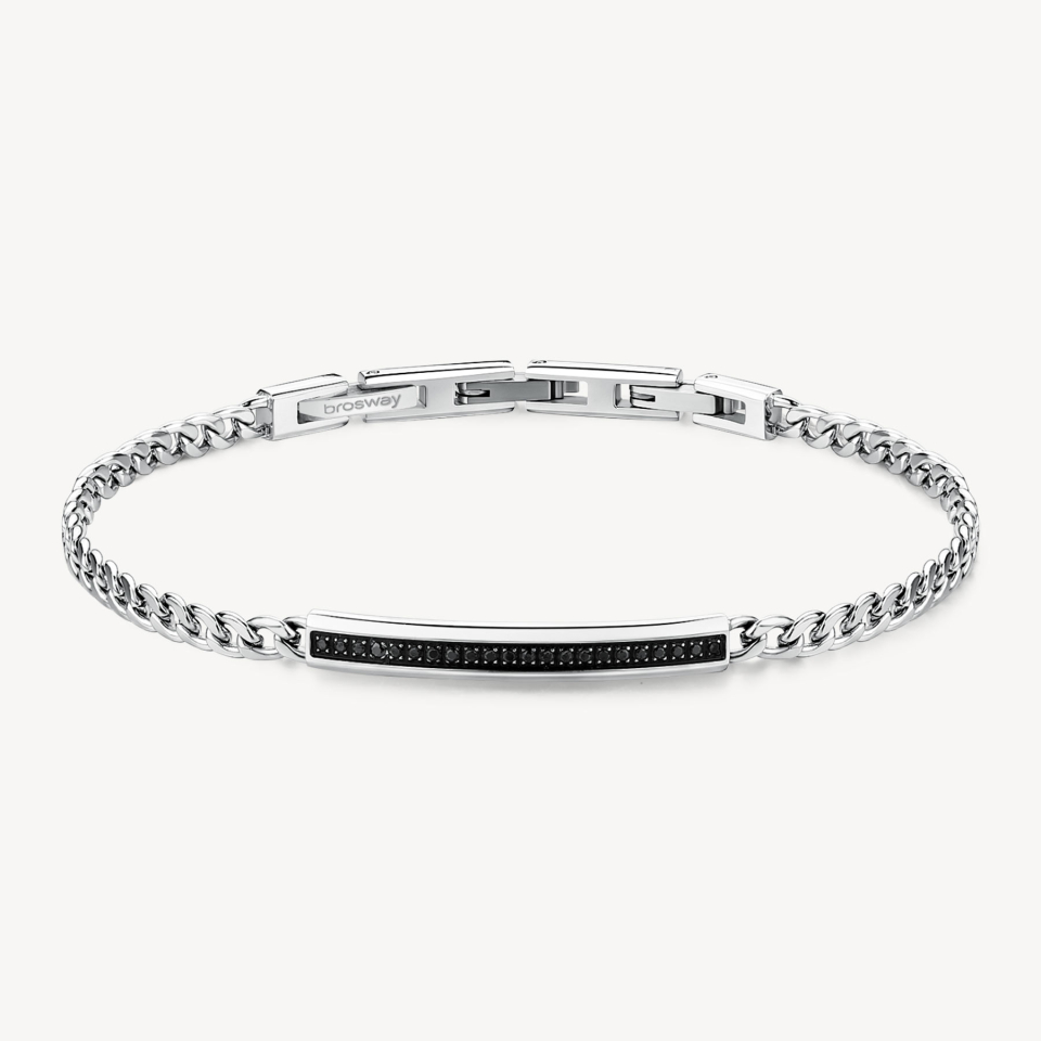 Bracelet pour homme en stainless, cubic zirconium - BIK117 - Brosway