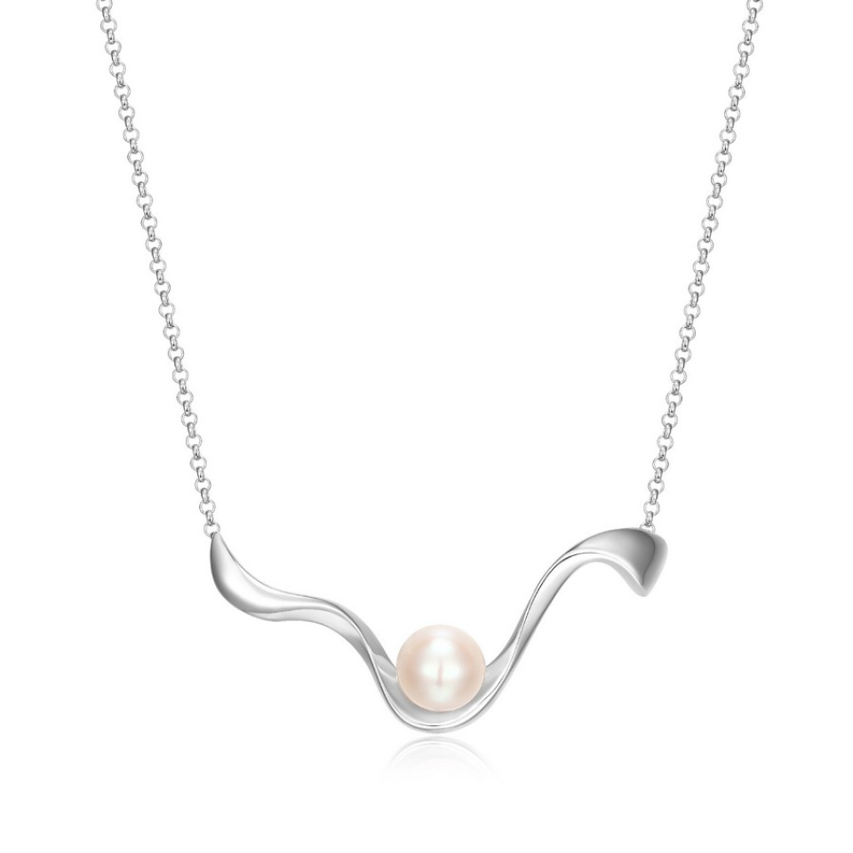 Pendentif pour femme en argent 925, perle - R0LBYN4546 - ELLE