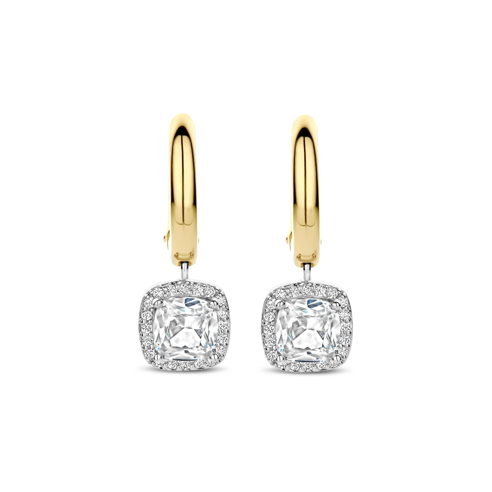 Boucles d'oreilles pour femme en argent 925, cubic zirconium - 78030ZY - Ti Sento Milano