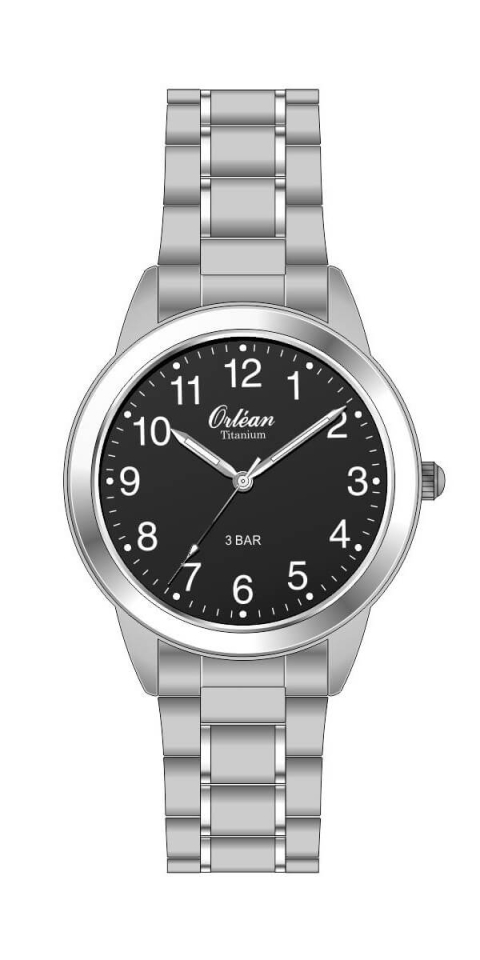 Montre pour homme en titanium, 3ATM