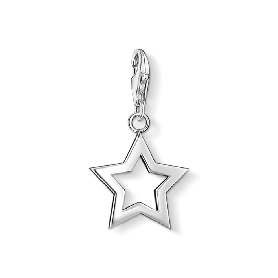 Breloque pour femme en argent 925, étoile - 0857-001-12 - Thomas Sabo