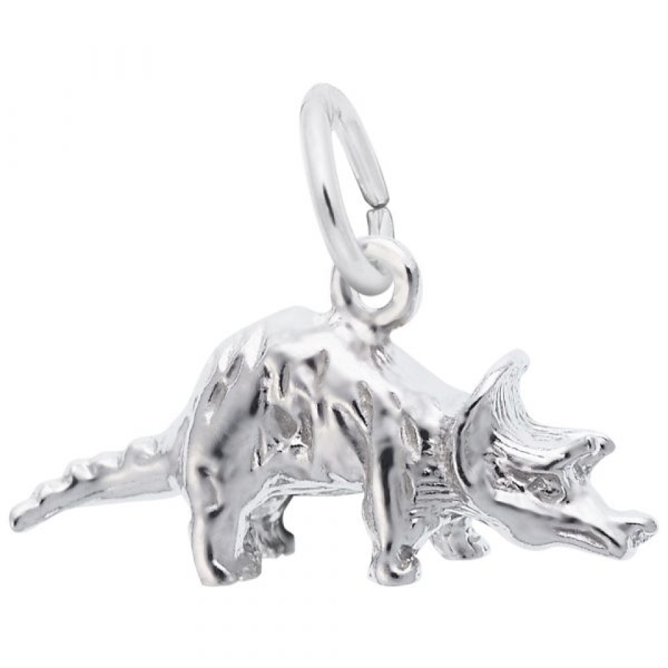 Pendentif en argent 925, tricératops - 10-1941-000 - Rembrandt Charms