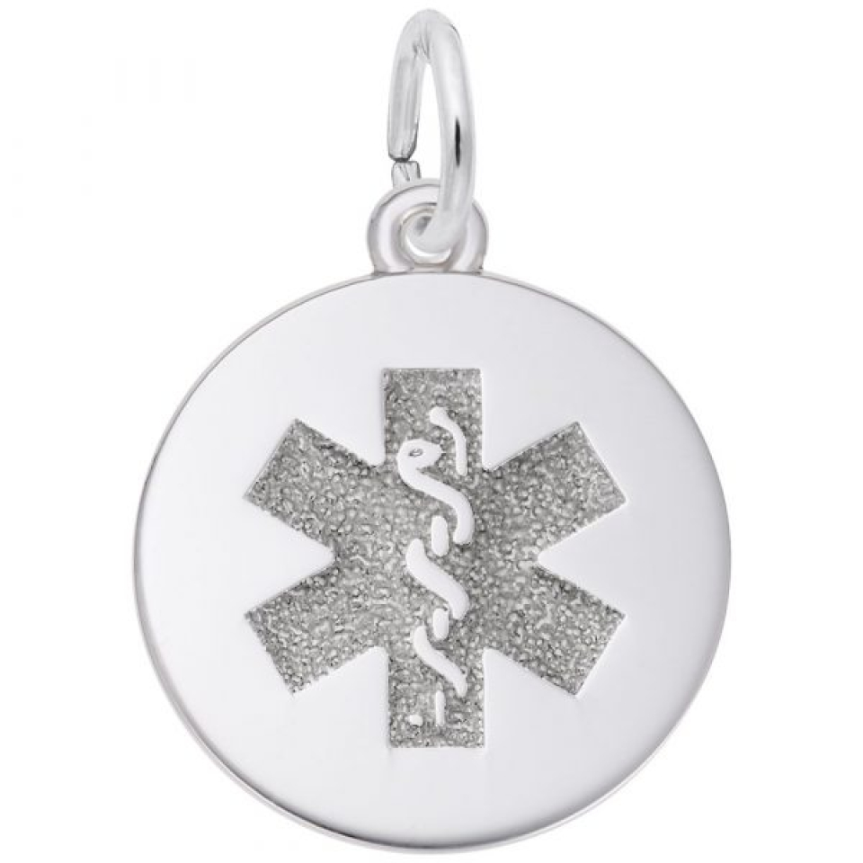 Pendentif en argent 925, médaillon médical - 10-5203-000 - Rembrandt Charms