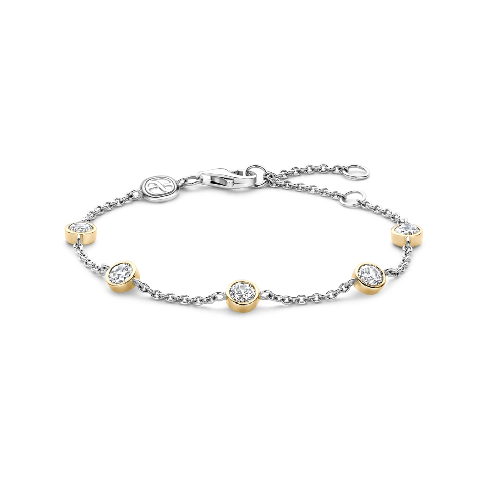 Bracelet pour femme en argent 925, cubic zirconium - 2756ZY - Ti Sento Milano