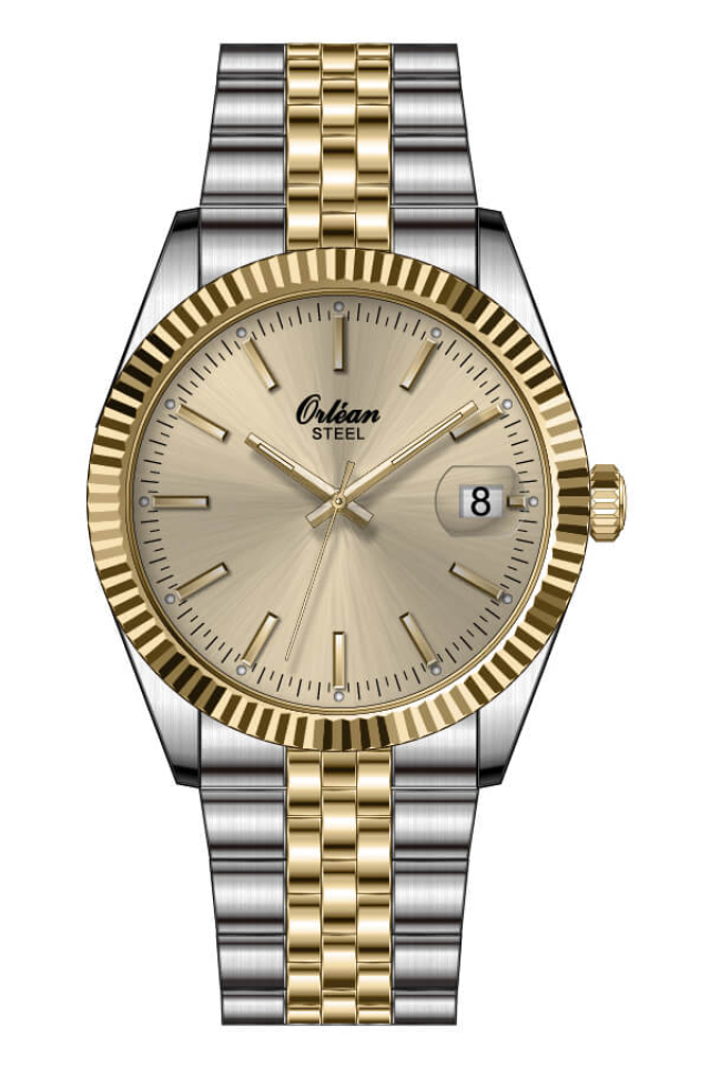 Montre pour homme en stainless, 3ATM - ME3469 - Orléan