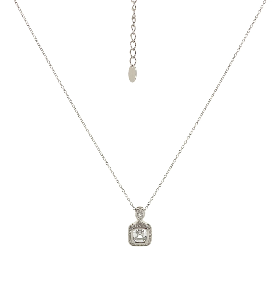 Pendentif pour femme en argent 925, cubic zirconium - P25457 - Danny's silver