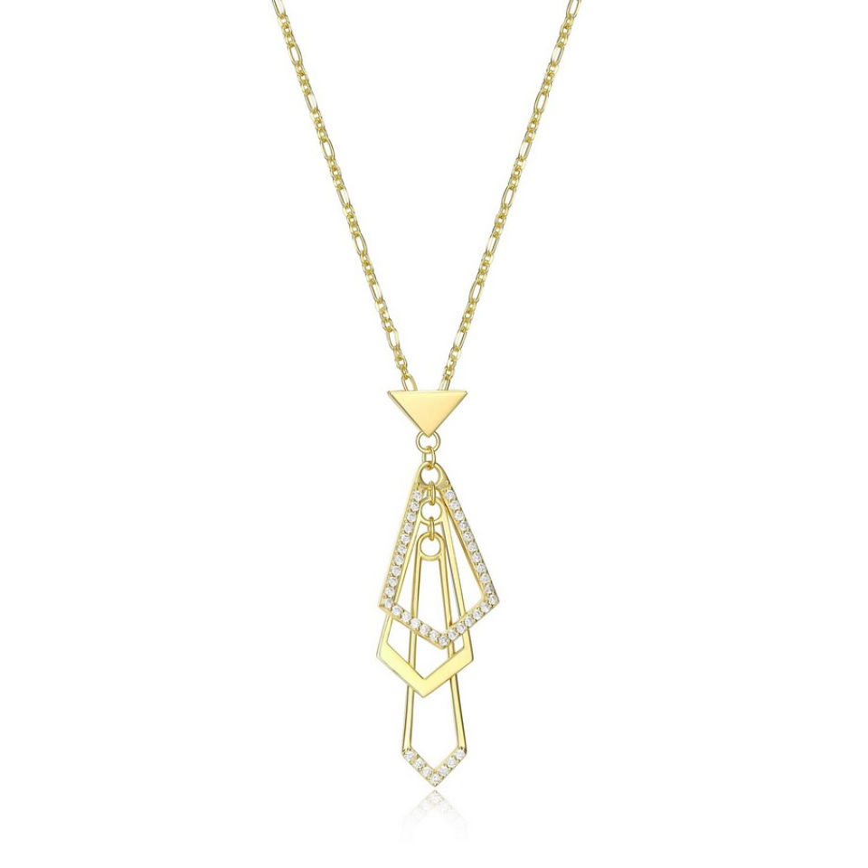 Pendentif pour femme en argent 925, cubic zirconium
