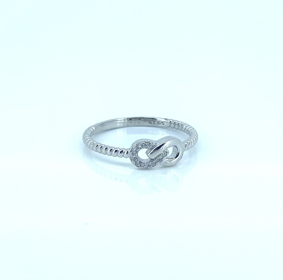 Bague pour femme en argent 925, infini, cubic zirconium - DS-BG02 - Danny's silver