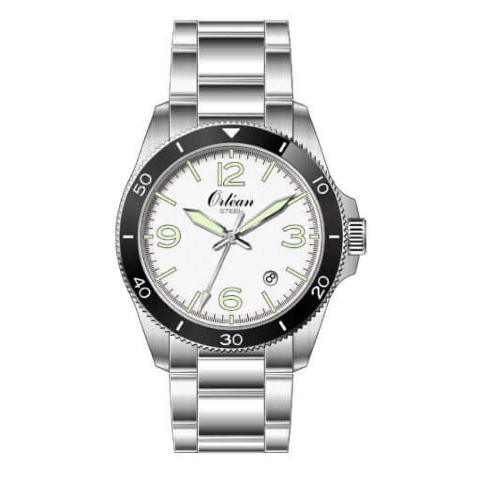 Montre pour homme en stainless, 3ATM - ME3391 - Orléan