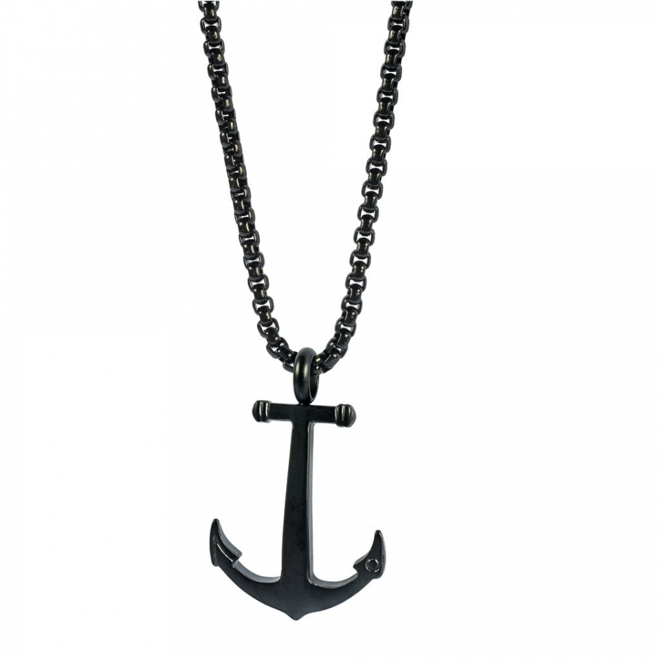 Pendentif pour homme en stainless, ancre - SP83 - Italgem