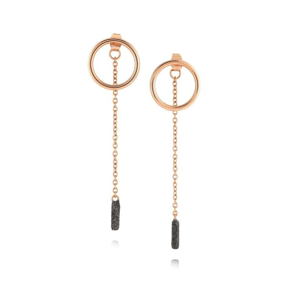 Boucles d'oreilles pour femme en stainless - SEA262 - Italgem