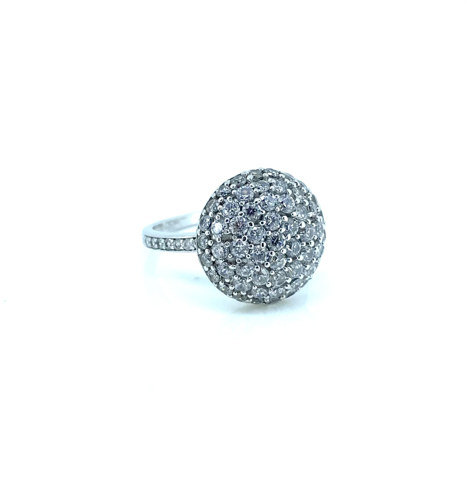 Bague pour femme en argent 925, cubic zirconium - 02-021660 - Miss Mimi