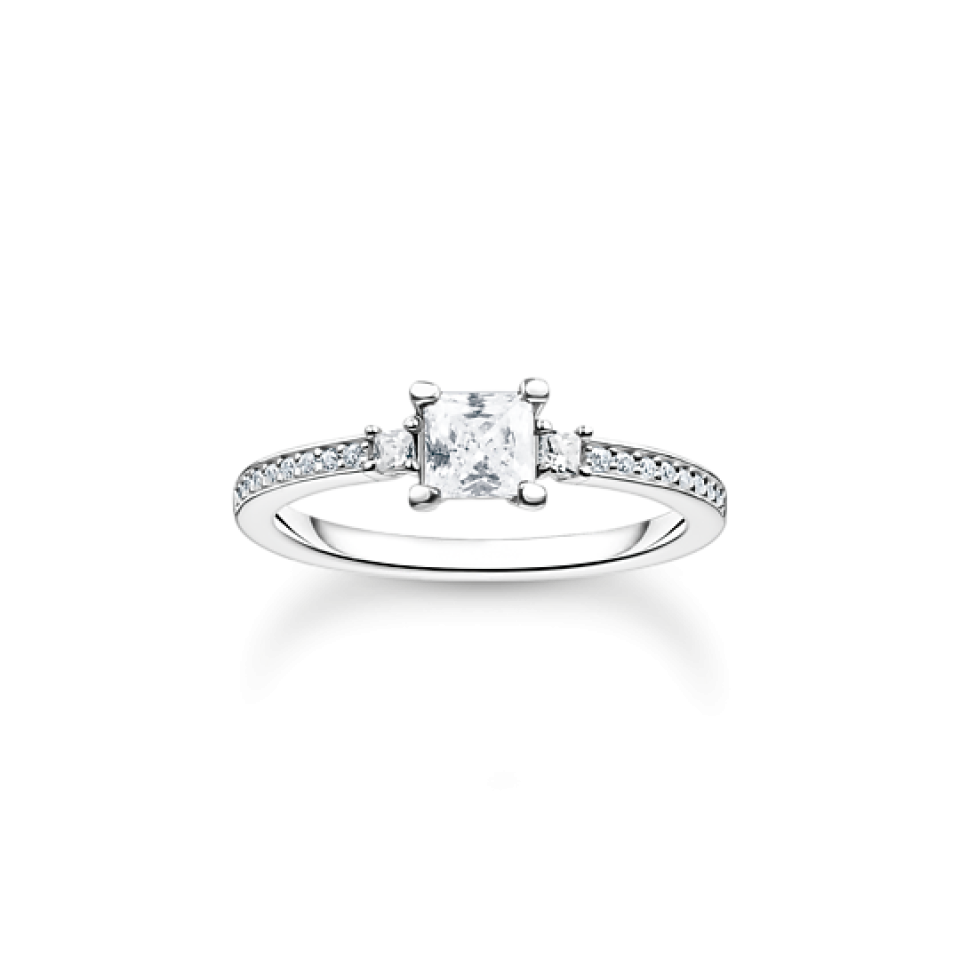 Bague pour femme en argent 925, cubic zirconium - TR2397-051-14-52 - Thomas Sabo