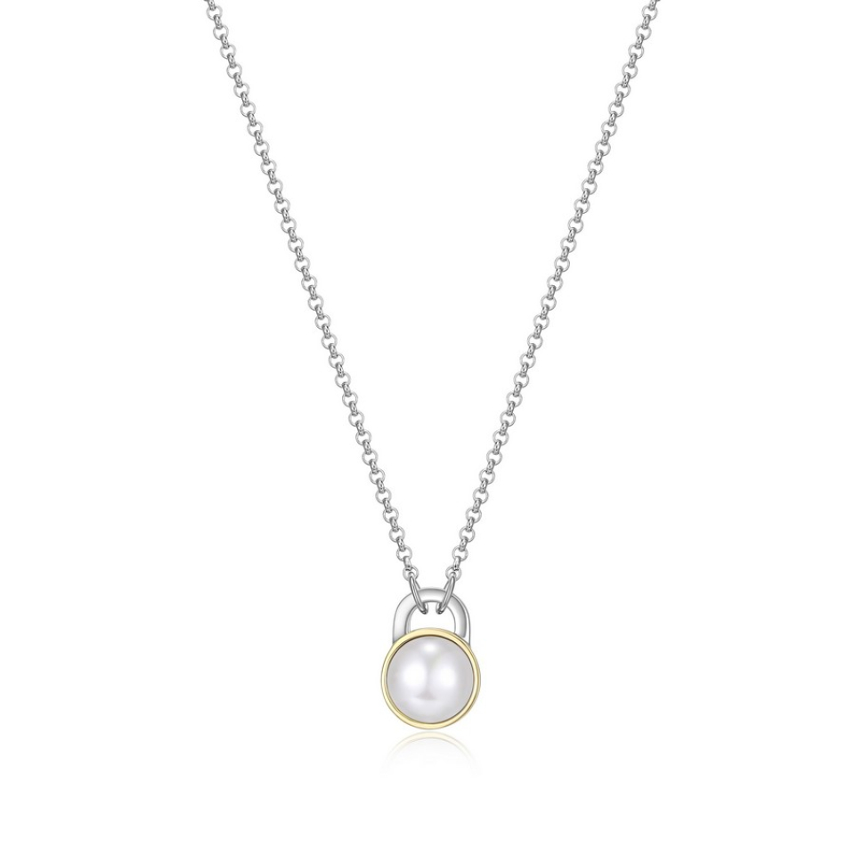 Pendentif pour femme en argent 925, perle - R0LBUU4546 - ELLE