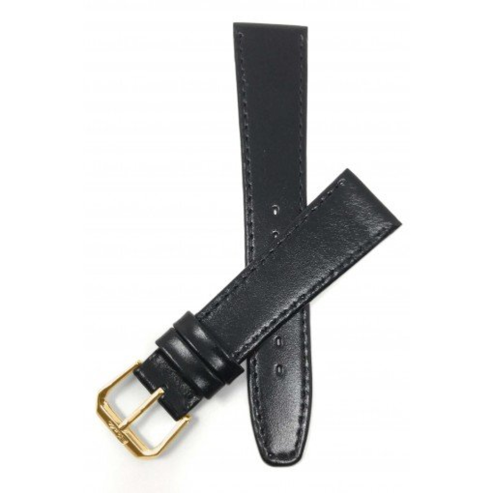 Bracelet de montre en cuir et stainless - 100S.12.NR - Banda Swiss