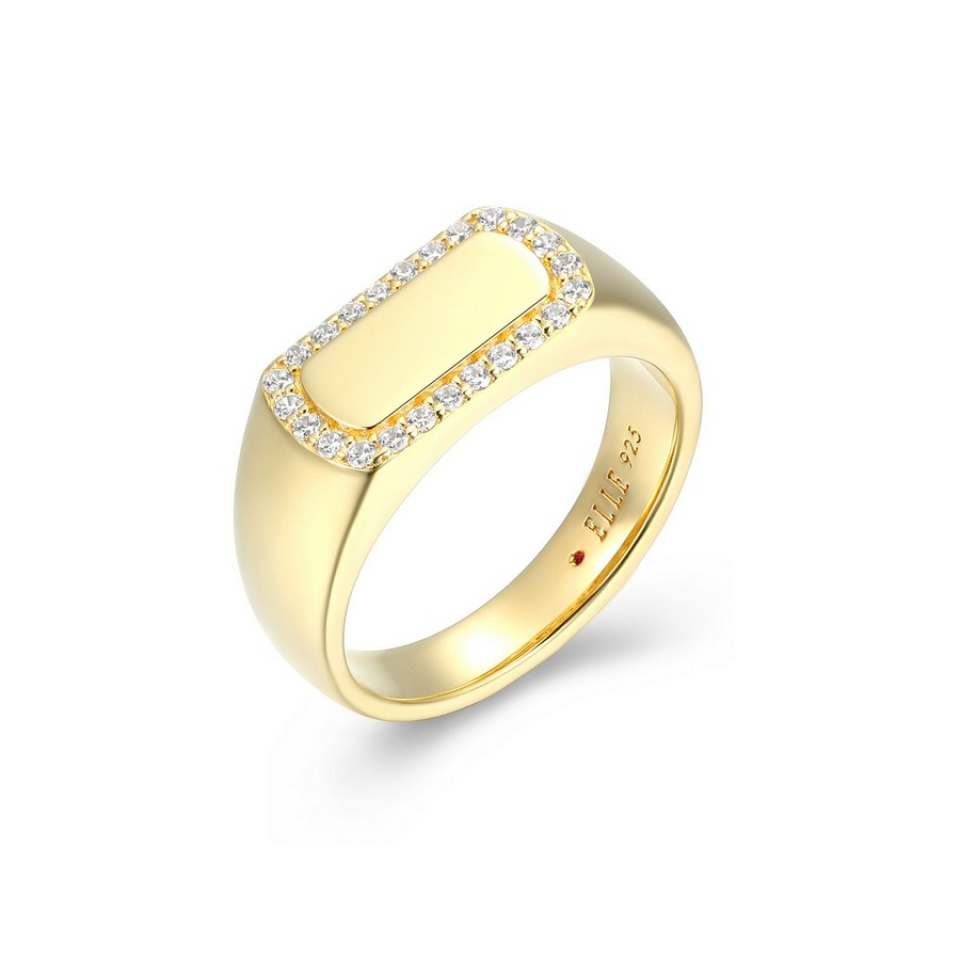 Bague pour femme en argent 925, cubic zirconium - 34LAK200AC - ELLE