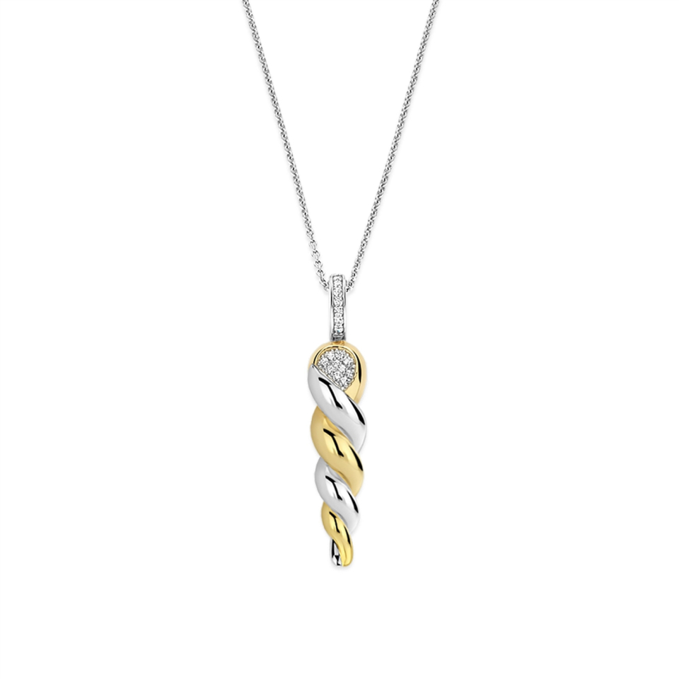 Pendentif pour femme en argent 925, cubic zirconium - 6845ZY - Ti Sento Milano