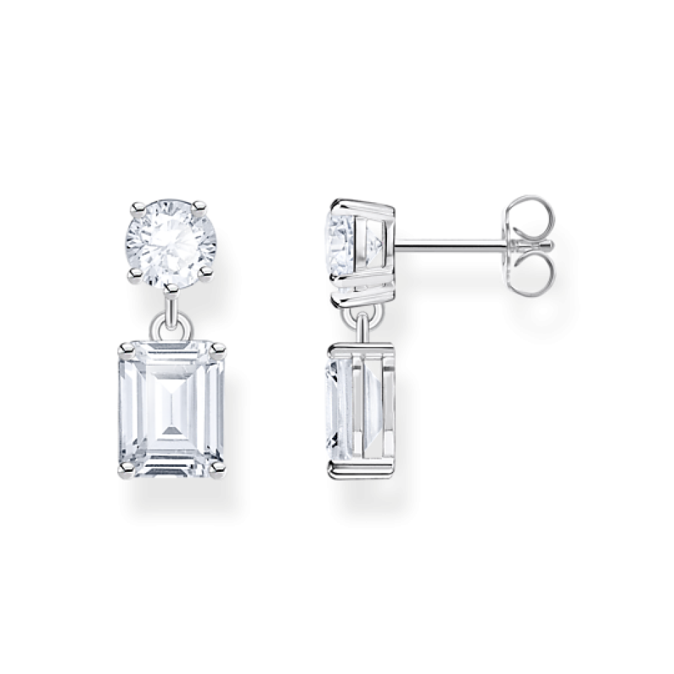 Boucles d'oreilles pour femme en argent 925, cubic zirconium - H2276-051-14 - Thomas Sabo